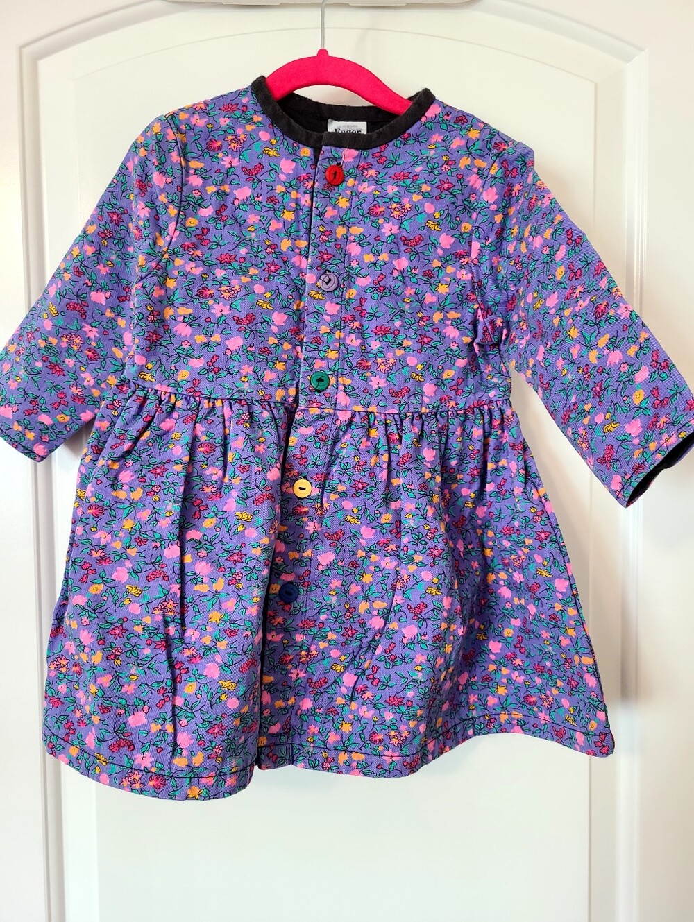 Vintage Toddler Warm Dress💜💐
